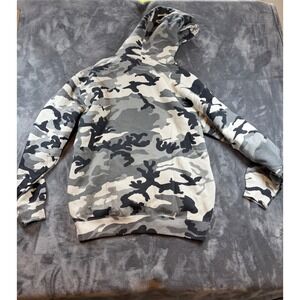 SEVEN MX Crossbar Hoodie Snow Camo Print Pullover Mens Size M